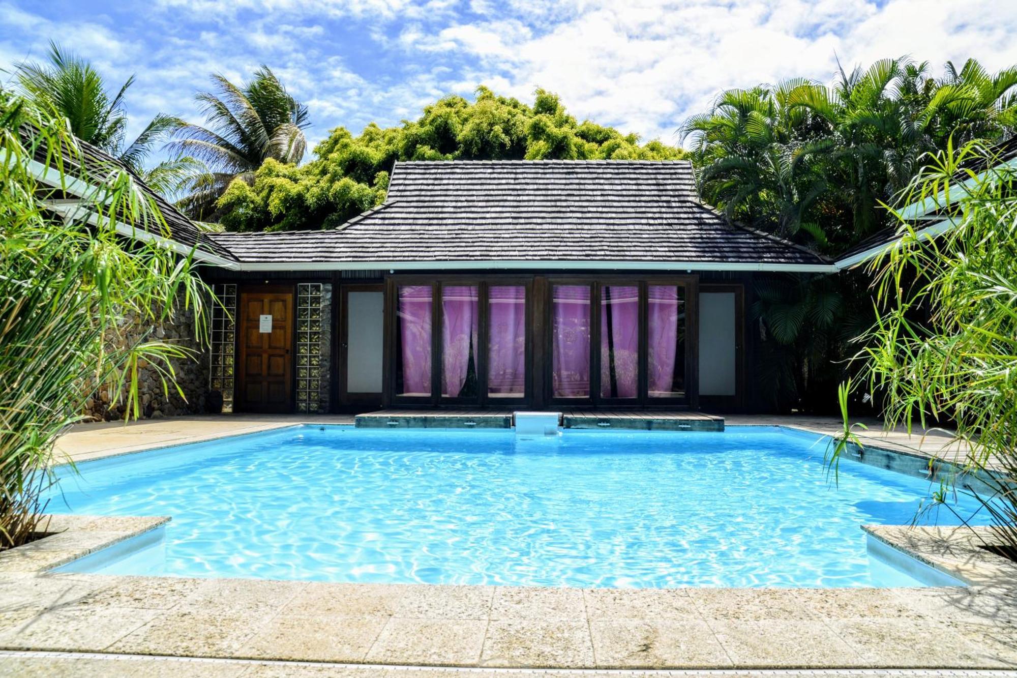 Pool Mountain Moorea Exterior foto