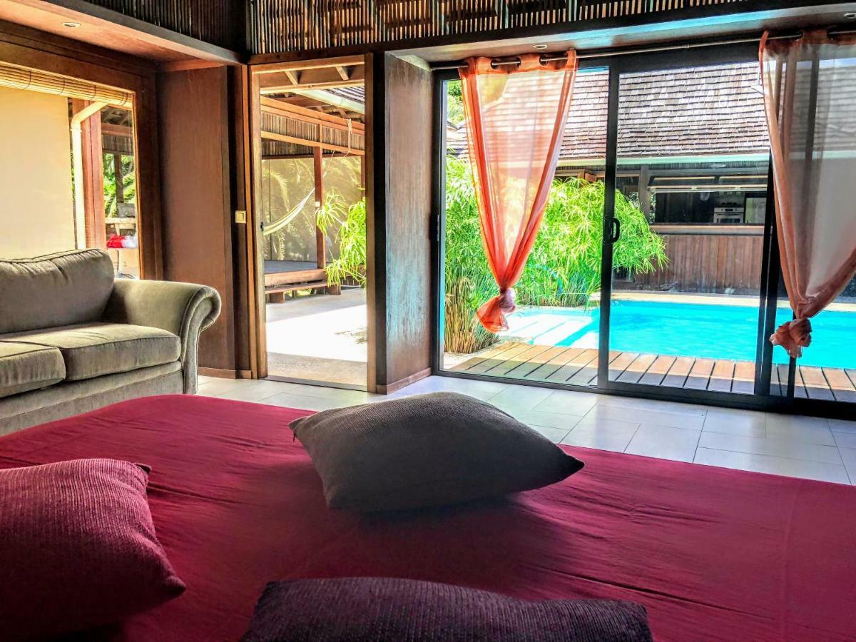 Pool Mountain Moorea Exterior foto